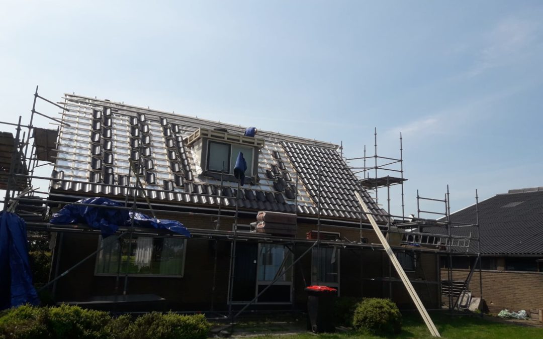 Renovatie en isolatie buitenschil bedrijfswoning